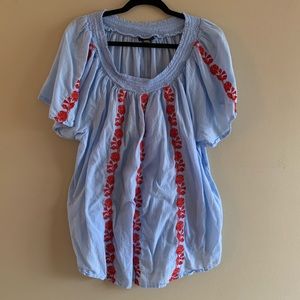 Liz Claiborne 2X lightweight Women’s Plus 2X Top